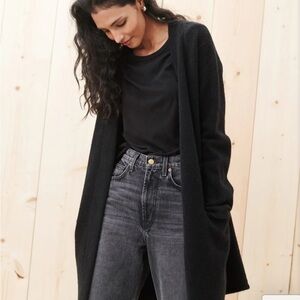 Jenni Kayne Blue Cardigan Sweater Relaxed Fit